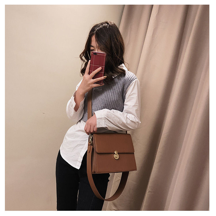 Fionne Faux Leather Shoulder Bag YesStyle