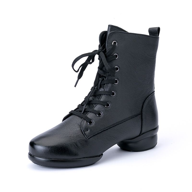 Danceon LaceUp Short Dance Boots YesStyle