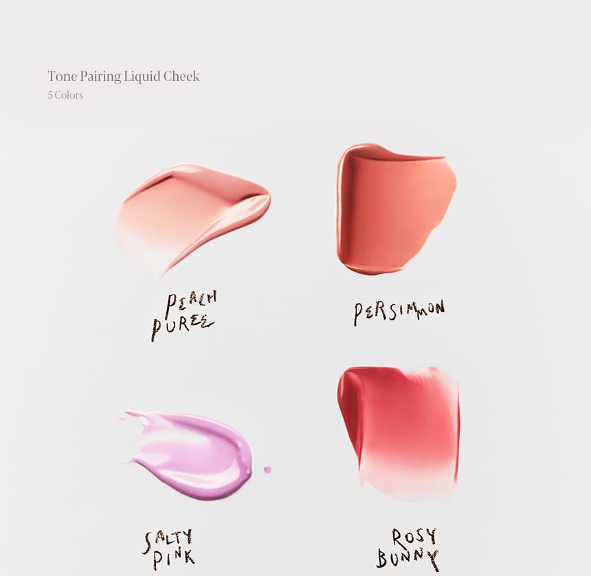 Tone Pairing Liquid Cheek - 5 Colors