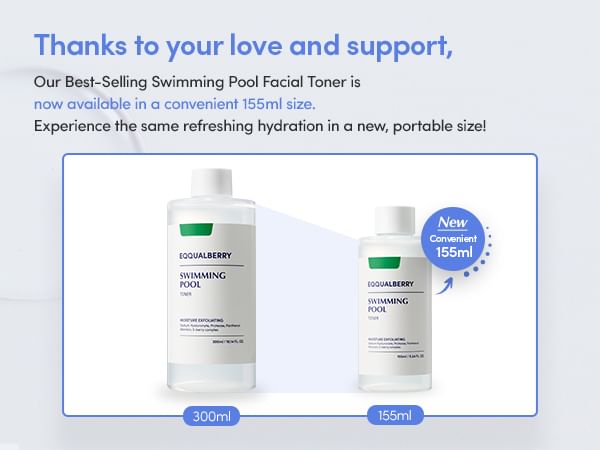 Eqqualberry swimming pool toner 155ml - best price on stylekorean arabia