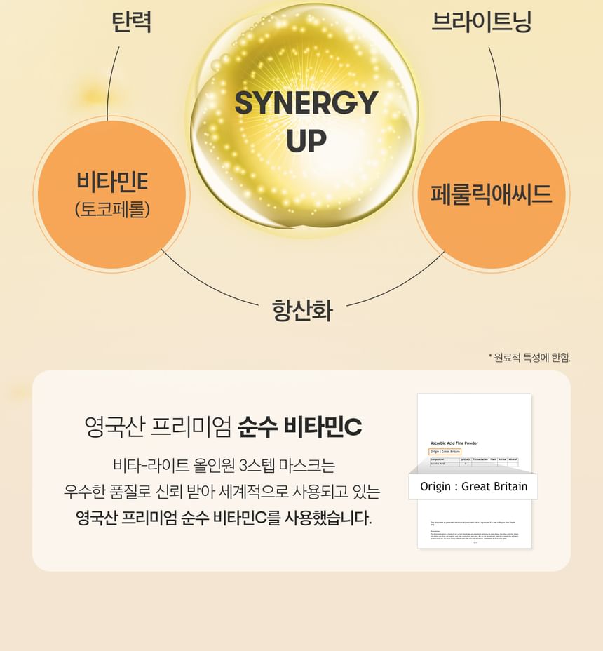 VT Cosmetics Vita-Light All In One 3-Step Mask