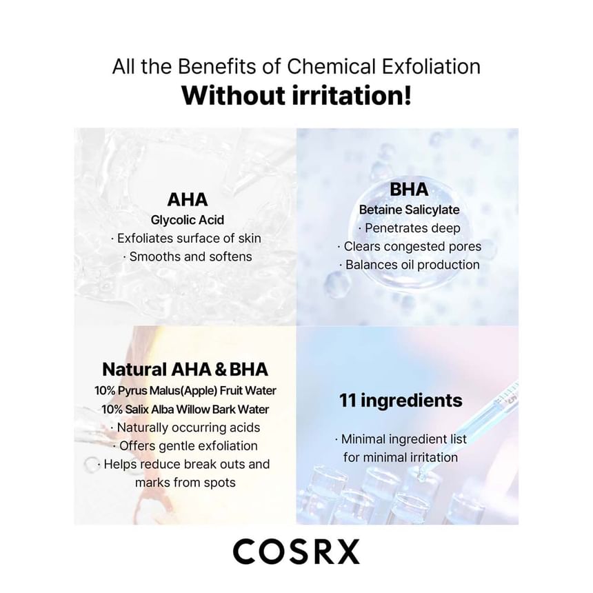 Buy COSRX - AHA/BHA Clarifying Treatment Toner Mini in Bulk ...