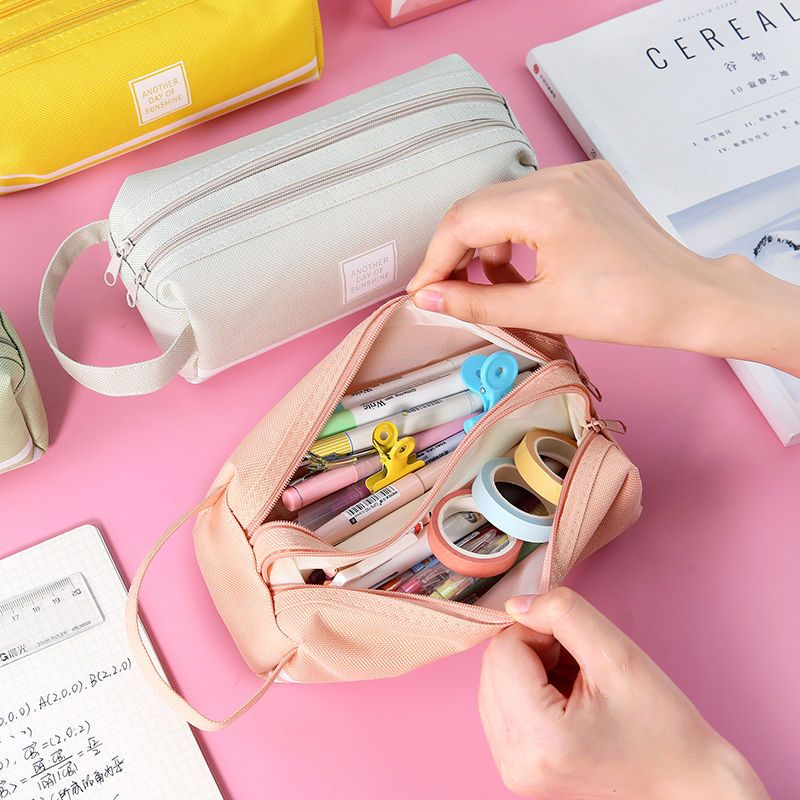 Cute Essentials Plain Pencil Case | YesStyle