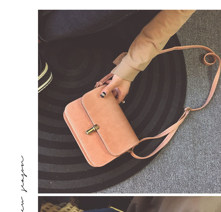 BAGSHOW Faux Leather Shoulder Bag YesStyle