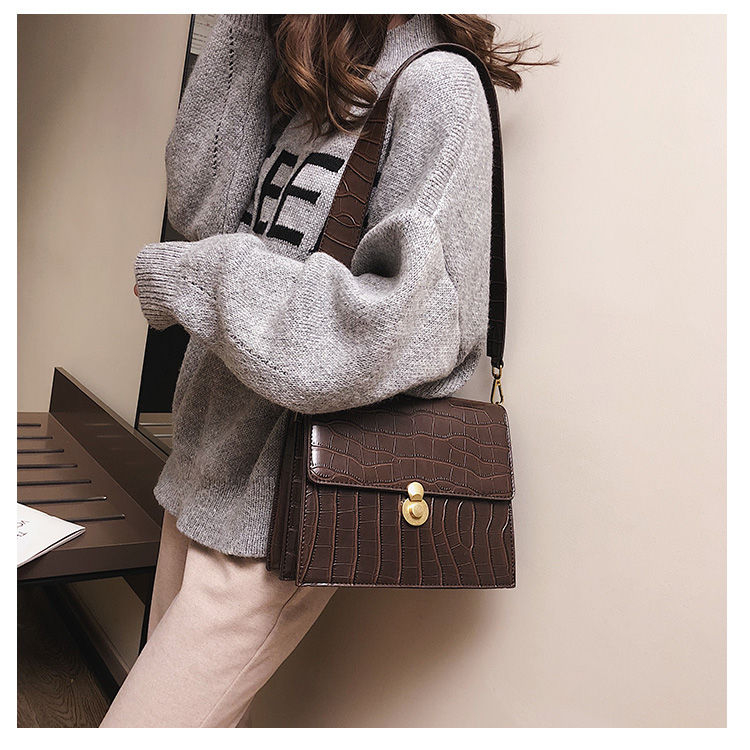 Fionne Faux Leather Shoulder Bag YesStyle