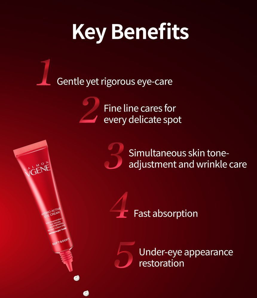 duft&doft salmon vgene hydro active eye cream