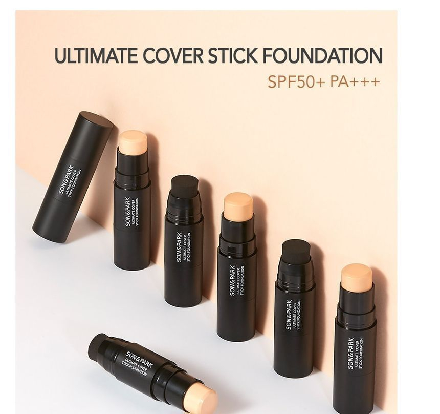 SON & PARK - Ultimate Cover Stick Foundation - 2 Colors | YesStyle