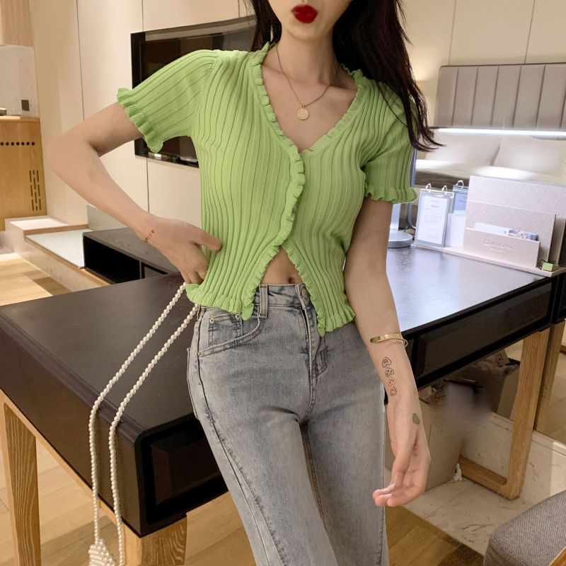jennie blackpink green cardigan