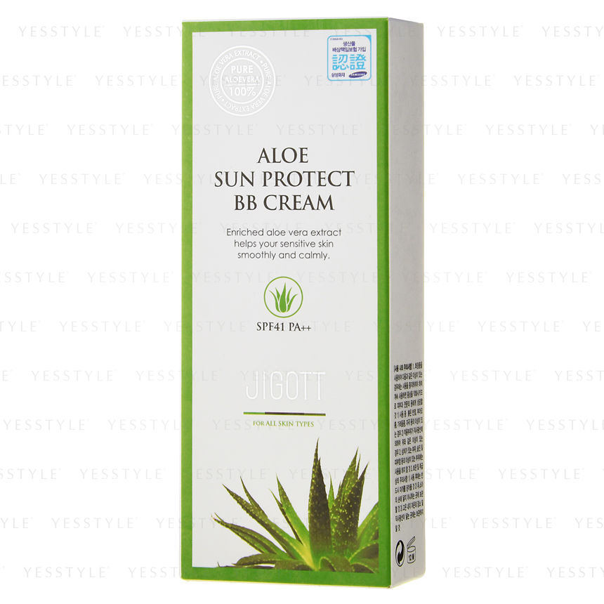 Jigott Aloe Sun Protect BB Cream SPF 41 PA++ | YesStyle