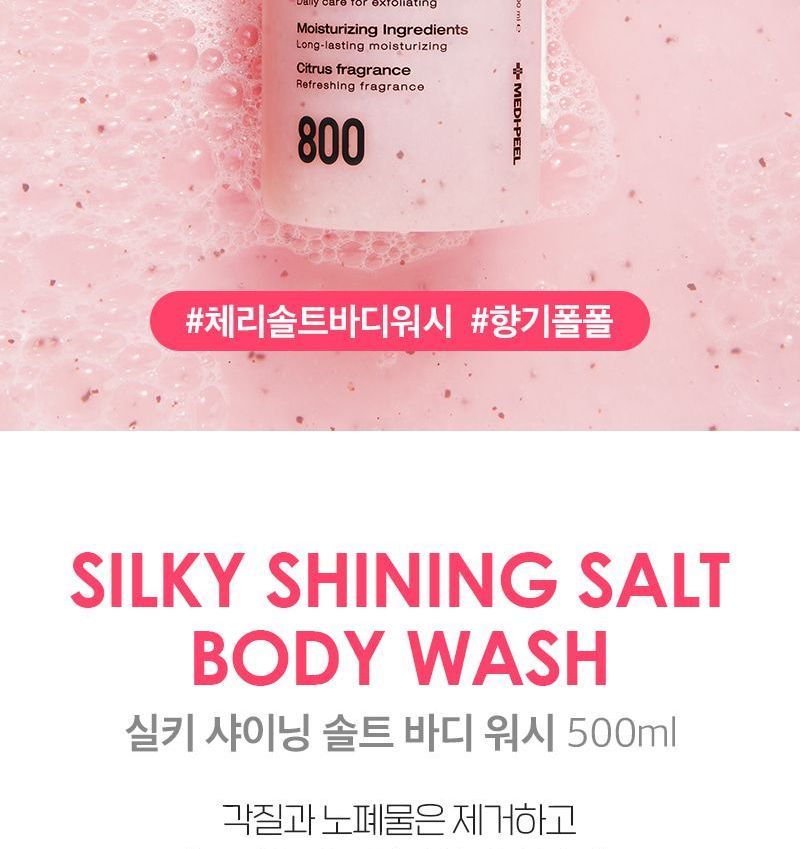 Buy MEDIPEEL Silky Shining Salt Body Wash in Bulk
