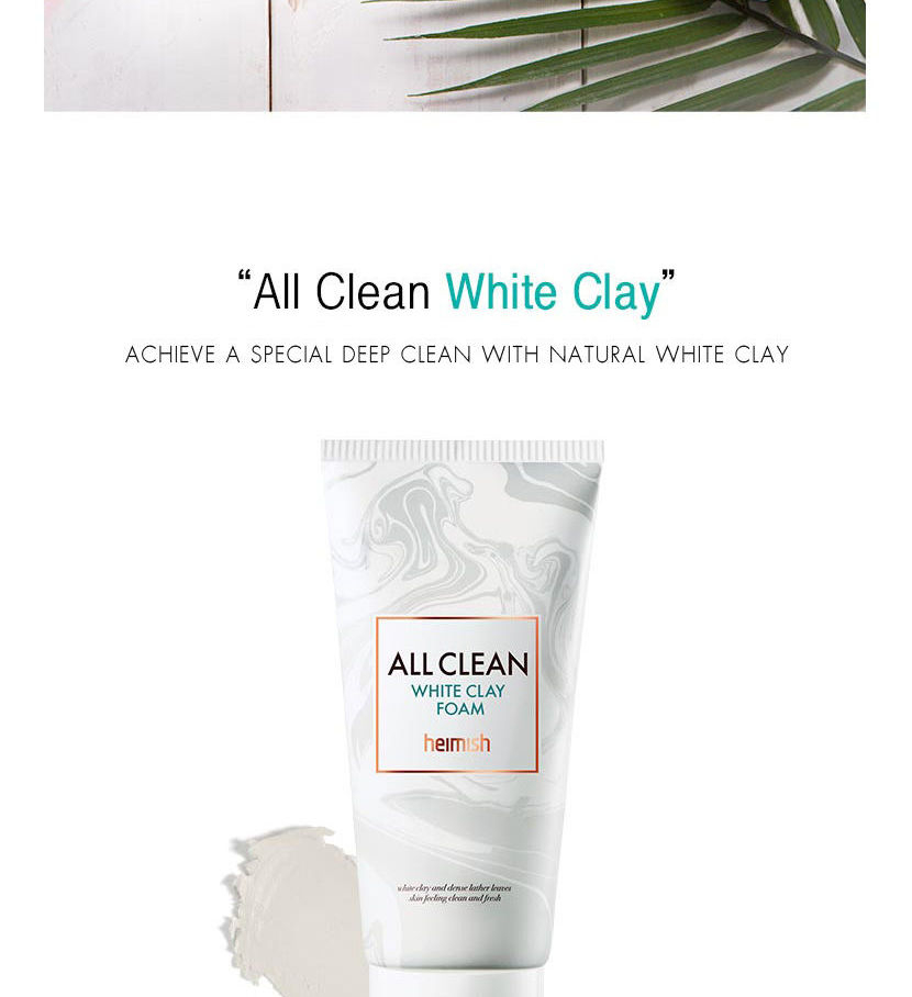 heimish All Clean White Clay Foam 150g | YesStyle