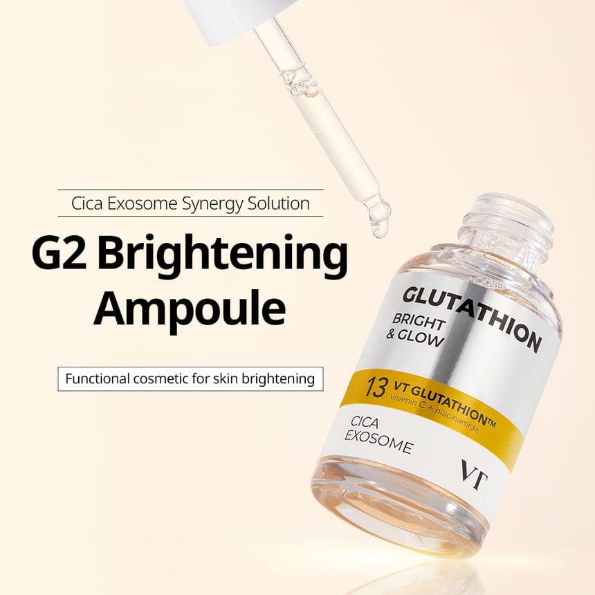 Buy VT - Glutathione G2 Brightening Ampoule in Bulk |  AsianBeautyWholesale.com