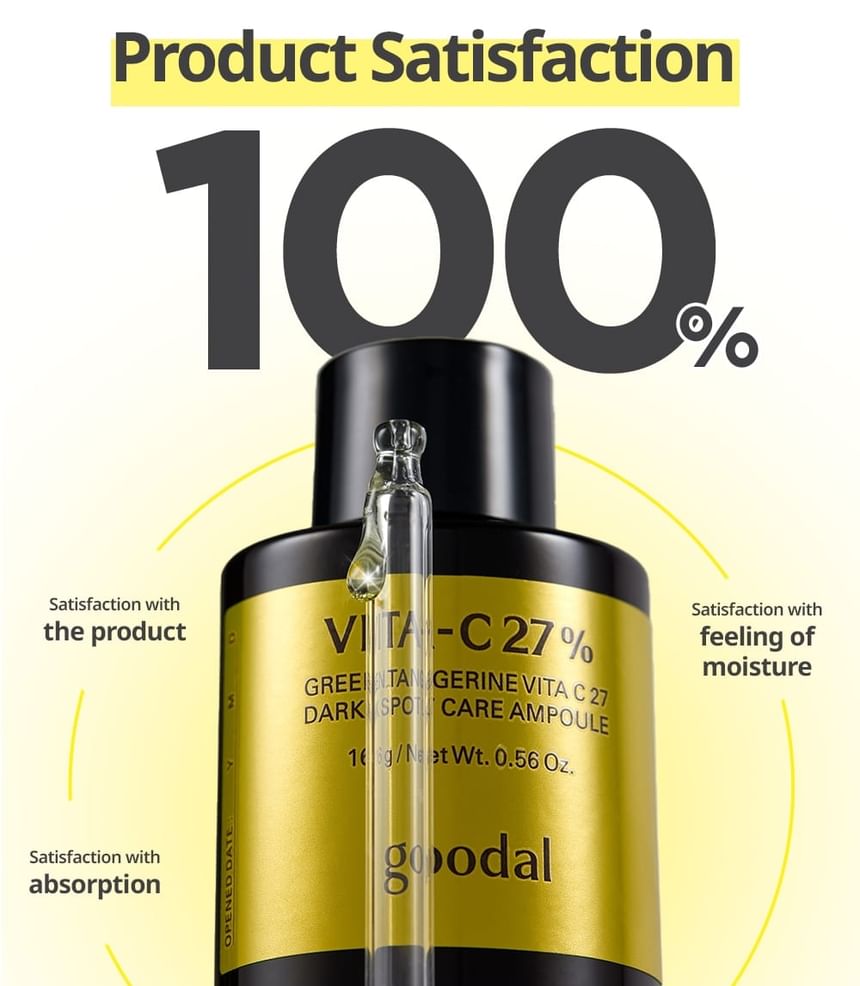 Buy Goodal - Green Tangerine Vita C 27 Dark Spot Care Ampoule in