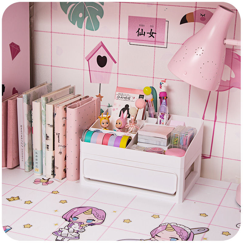 Momoi Divided Desk Organizer YesStyle