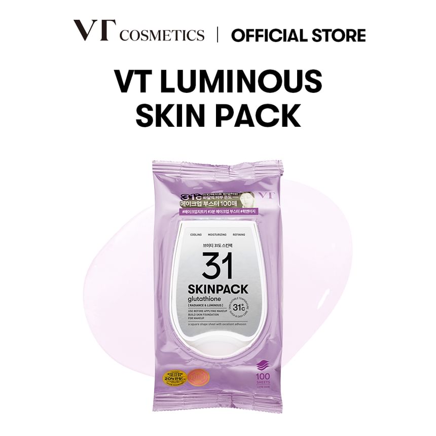 Buy VT - Glutathione Luminous 31 Skin Pack in Bulk |  AsianBeautyWholesale.com
