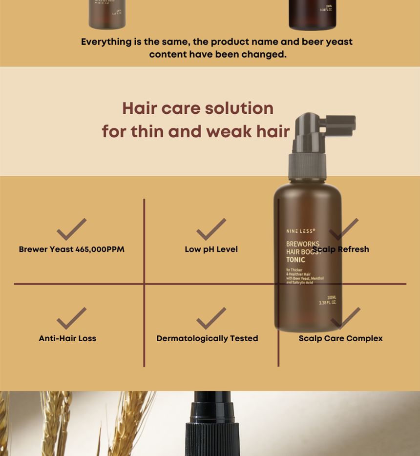 Buy NINELESS Breworks Hair Boost Tonic (x50) (Bulk Box) in Bulk