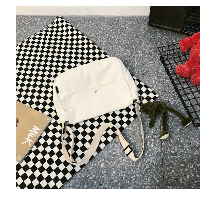 SUNMAN Canvas Messenger Bag YesStyle