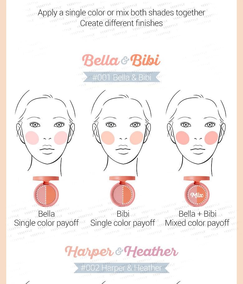 I'M MEME - I'm Blusher Best Friend - 3 Types | YesStyle
