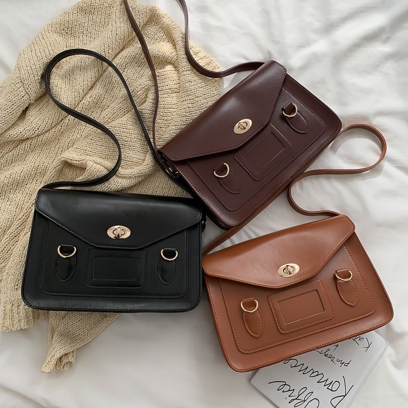 MiyaNeko Faux Leather Satchel Bag | YesStyle