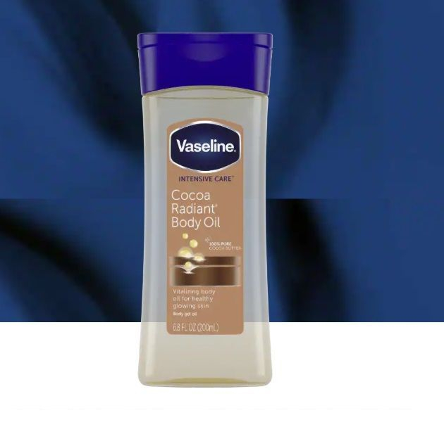 Vaseline Intensive Care Cocoa Radiant Body Gel Oil - 200ml - Focallure