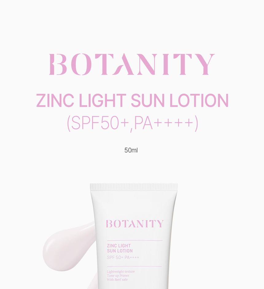 Buy BOTANITY - Zinc Light Sun Lotion (x30) (Bulk Box) in
