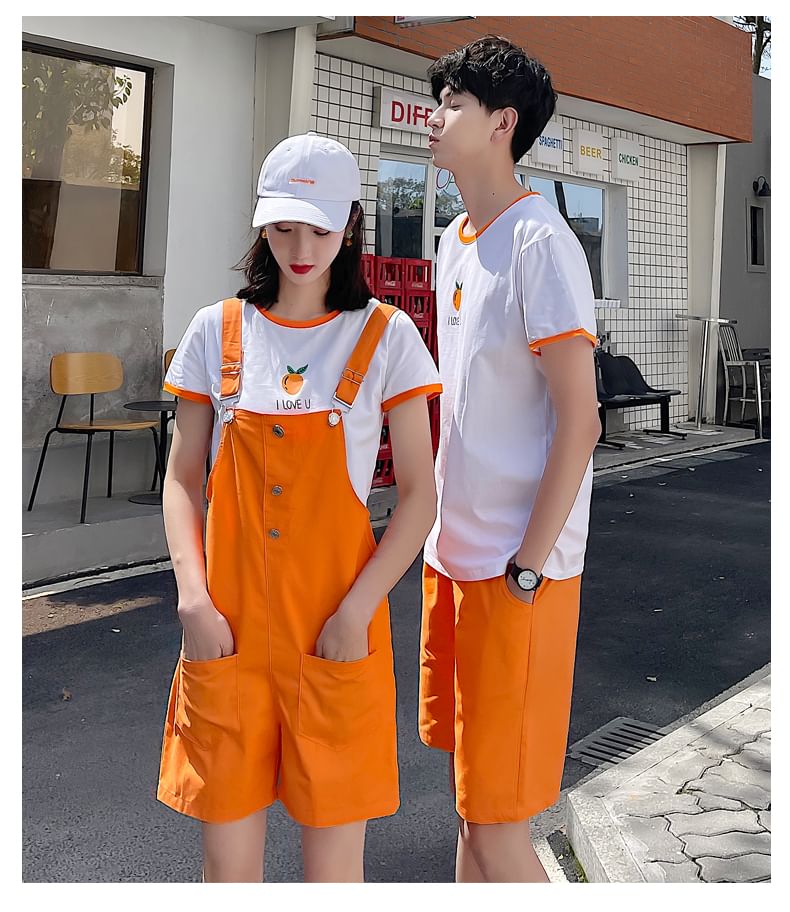 t shirt with matching shorts