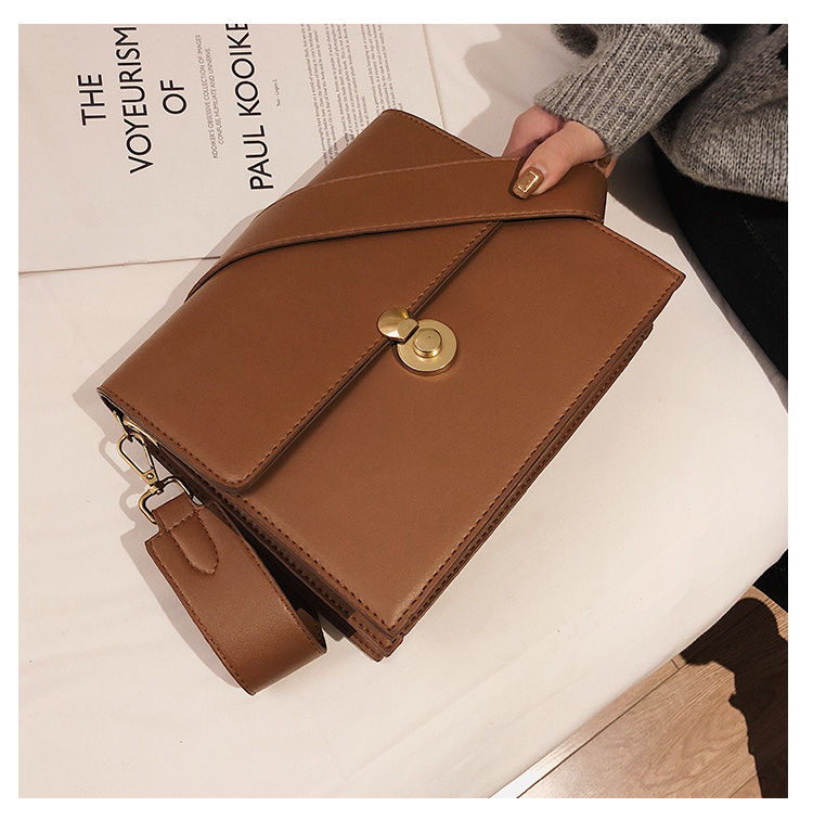 Fionne Faux Leather Shoulder Bag YesStyle