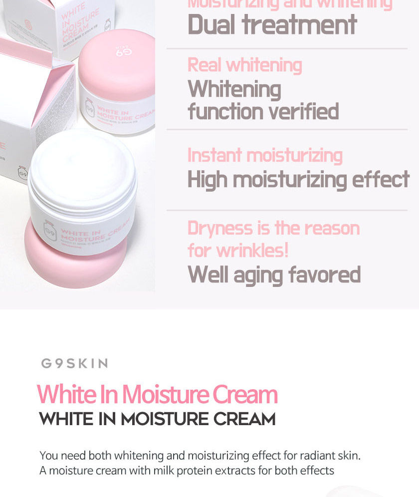 Buy G9SKIN White In Moisture Cream 100g in Bulk