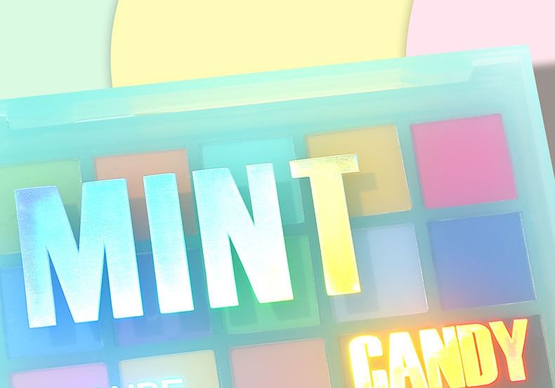 Mint Candy 15-Color Eyeshadow Palette