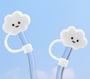 Smiley Cloud Drinking Straw Cap