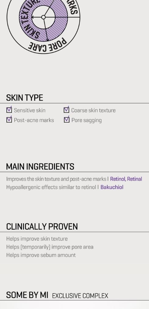  SOME BY MI Retinol Intense Reactivating Serum - 1.01Oz, 30ml -  Mild 0.1% Retinol Serum for Glass Skin and Anti-Aging - Improvement of Post  Acne Marks, Skin Texture and Elasticity 