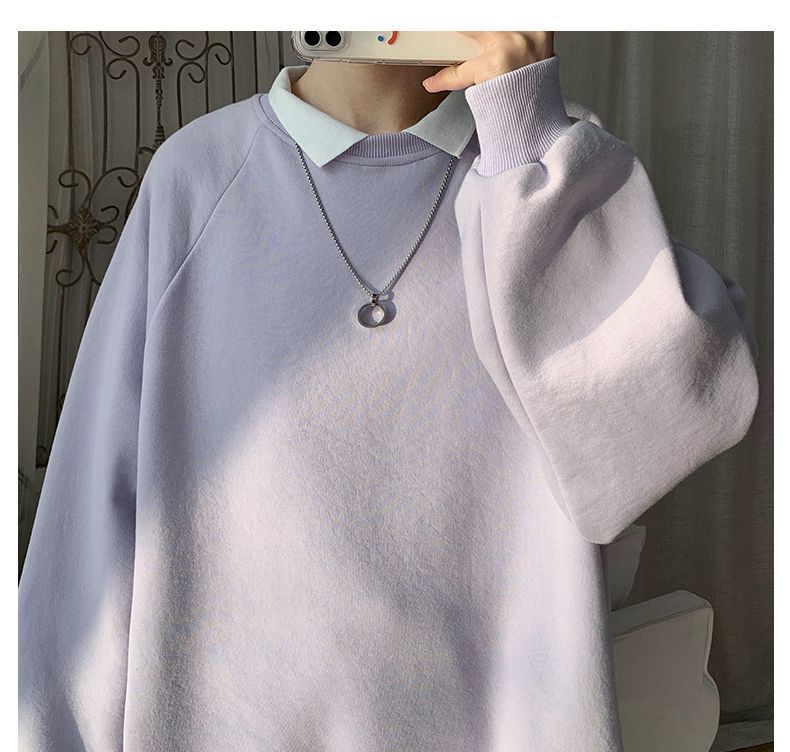 Buy Freehop - Collar Sweatshirt in Bulk | AsianBeautyWholesale.com