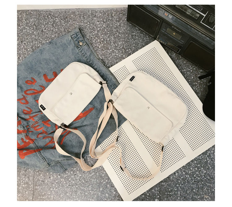 SUNMAN Canvas Messenger Bag YesStyle