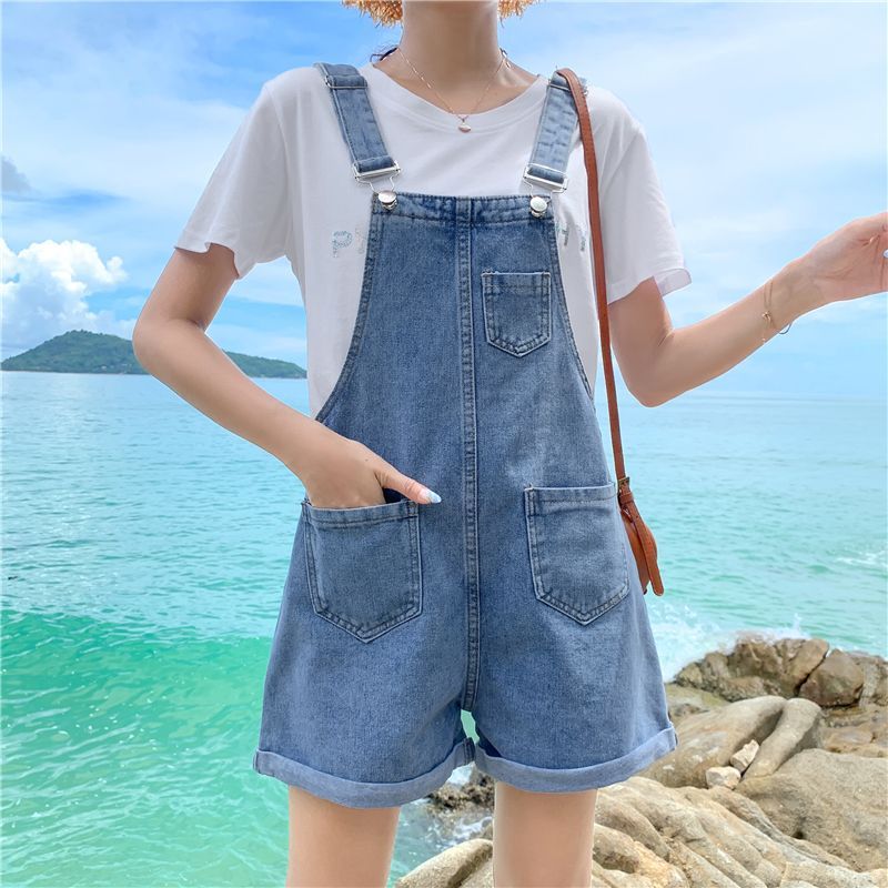 jean jumper shorts