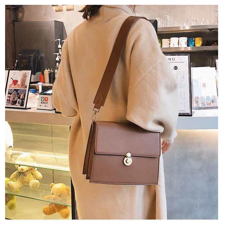 Fionne Faux Leather Shoulder Bag YesStyle