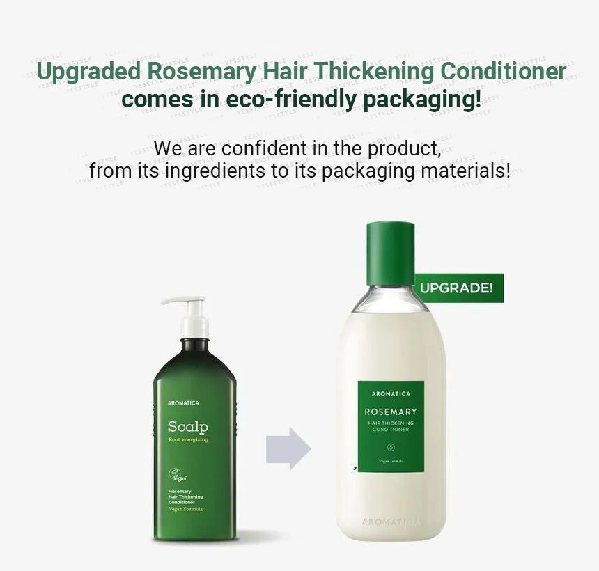 Buy AROMATICA Rosemary Hair Thickening Conditioner 400ml (x20) (Bulk Box) in Bulk