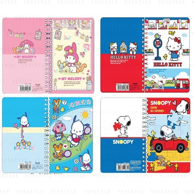 Sanrio B5 Notebook - 9 Types | YesStyle