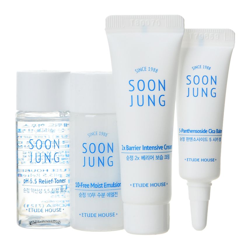 Etude House Soon Jung Skin Care Trial Kit YesStyle