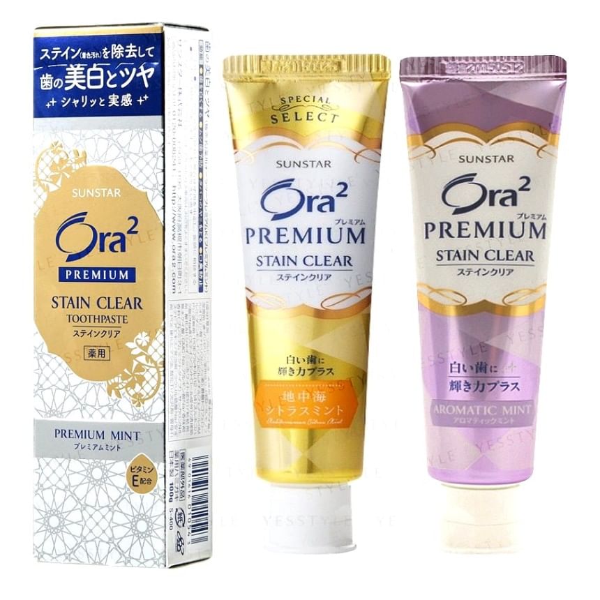 sunstar ora2 toothpaste