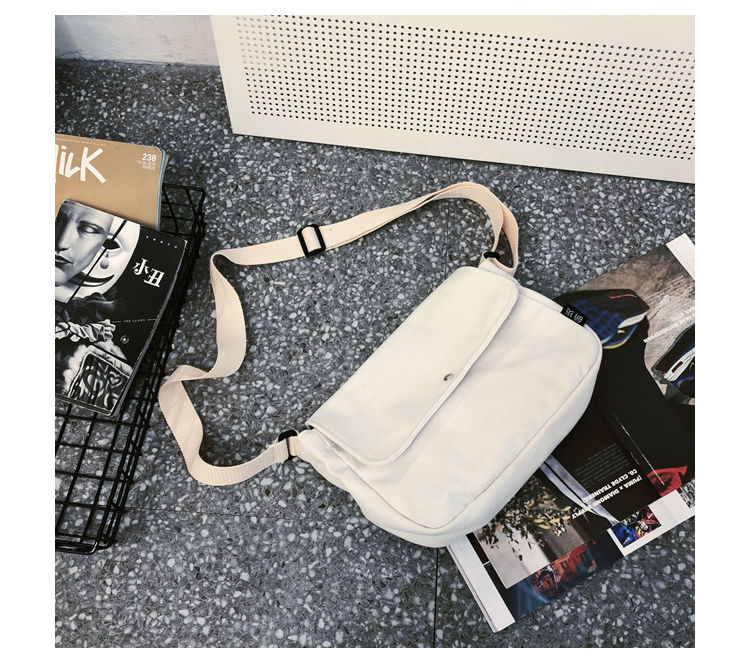 SUNMAN Canvas Messenger Bag YesStyle