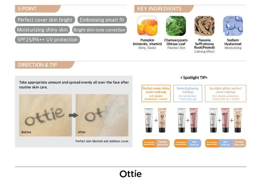 Buy Ottie Spotlight Glowing Cover BB Cream in Bulk