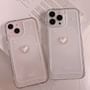 Heart Phone Case - iPhone 11 / 11 Pro / 11 Pro Max / 12 / 12 Pro / 12 mini / 12 Pro Max / 13 / 13 Pro / 13 mini / 13 Pro Max / 14 / 14 Plus / 14 Pro / 14 Pro Max / 15 / 15 Plus / 15 Pro / 15 Pro Max / 16 / 16E / 16 Plus / 16 Pro / 16 Pro Max