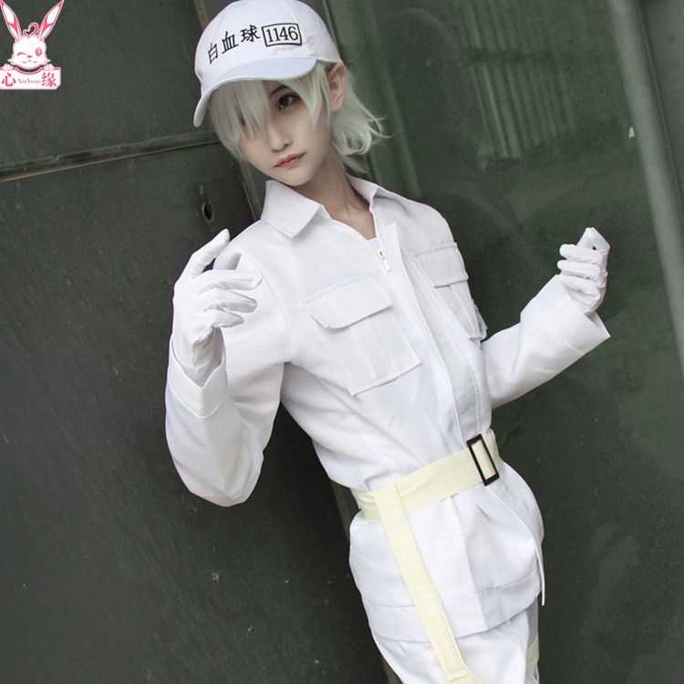Mikasa Cells At Work White Blood Cell Cosplay Costume Yesstyle