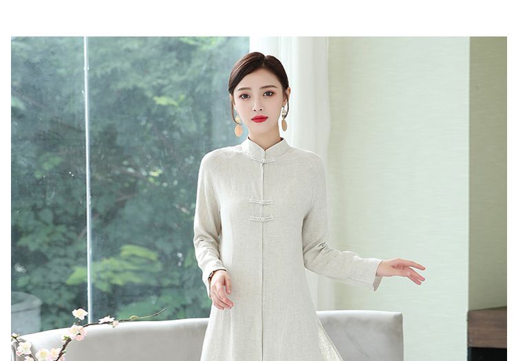 ebbie - 套装: 汉服麻布外套   裤子