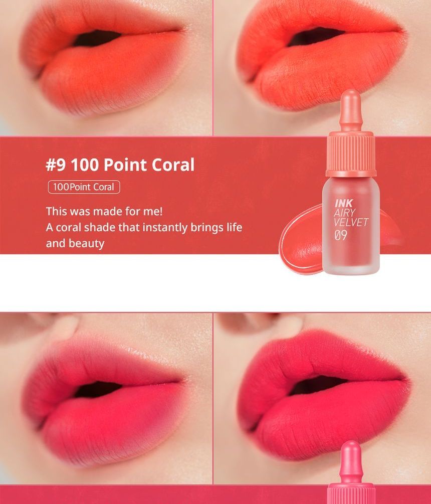 Peripera Ink Airy Velvet Ad 15 Colors Yesstyle