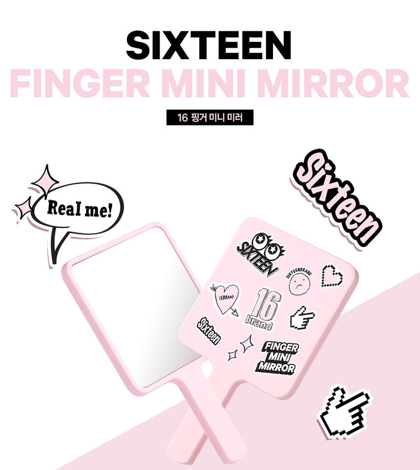 Buy 16brand - Sixteen Finger Mini Mirror 1pc in Bulk