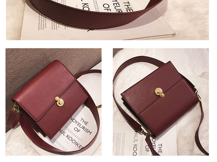 Fionne Faux Leather Shoulder Bag YesStyle