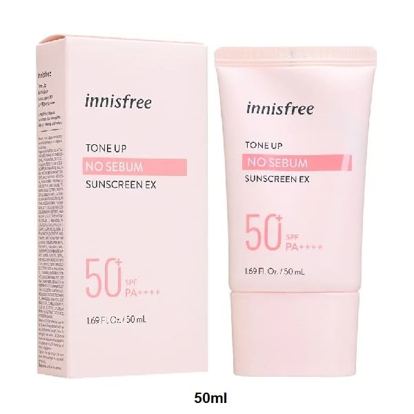 Buy Korean Innisfree Ton auf dem Sebum Sonnenschutz EX SPF50+PA ++++ 60 ml  Online