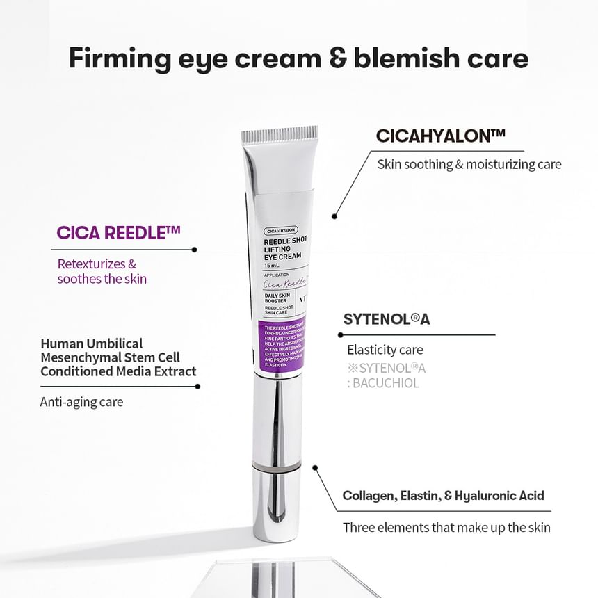 アイケア VT REEDLE SHOT LIFTING EYE CREAM 15mL Buy VT - Reedle Shot Lifting Eye Cream Refill Only in Bulk
