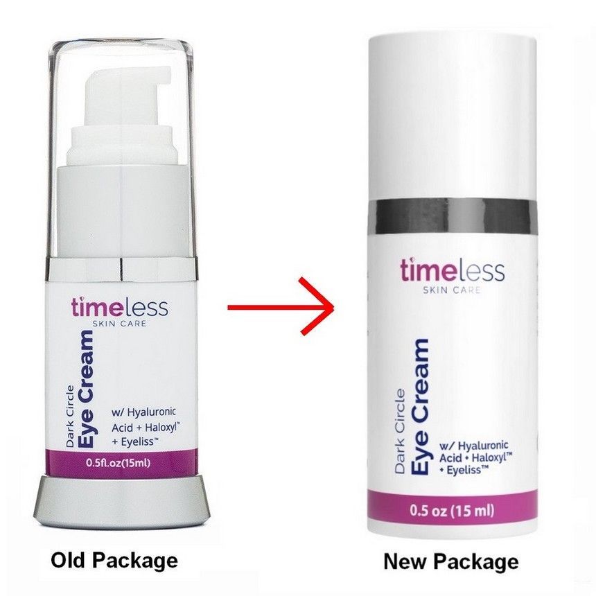 timeless dark circle eye cream